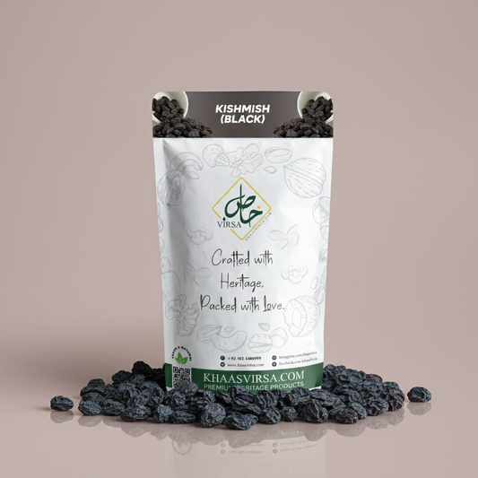 Premium Black Raisins – Seedless, Juicy & Naturally Sweet